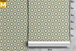 Vintage Geometric Wallpaper