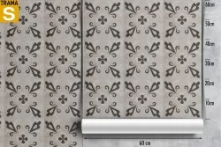 Carta da Parati Design e Stili Geometrica Vintage