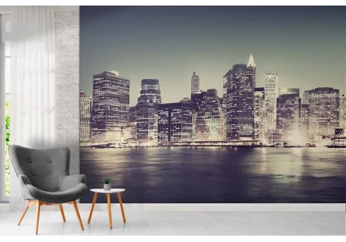 Carta da Parati città New York grattacieli skyline 2