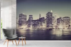 New York City skyline skyscrapers wallpaper