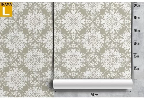 Carta da Parati decorazione geometrica vintage. 2