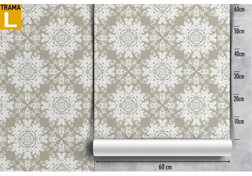 Vintage geometric wallpaper decoration. 2