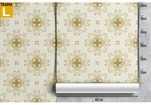 Vintage geometric wallpaper decoration. 2