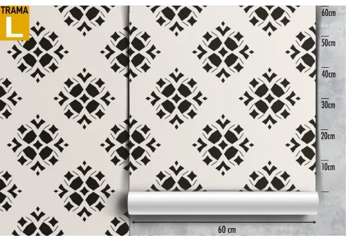 Vintage geometric wallpaper decoration. 2