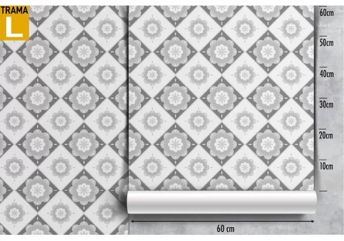 Carta da Parati decorazione geometrica vintage. 2