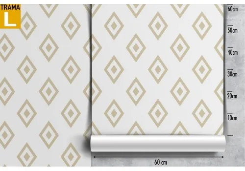 Vintage geometric wallpaper decoration. 2