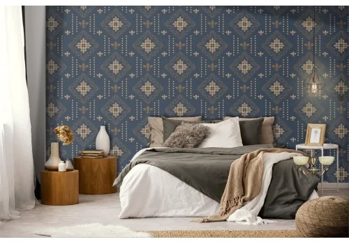 Vintage geometric wallpaper decoration.618