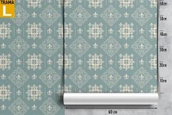 Vintage geometric wallpaper decoration.