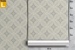 Carta da Parati decorazione vintage pattern geometrico.