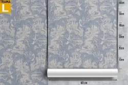 Carta da Parati fiori astratti natura design moderno.