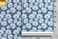 Modern Nature Flowers Wallpaper