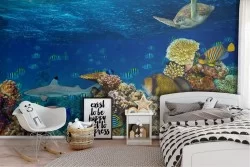 Carta da Parati animali Mondo acquatico