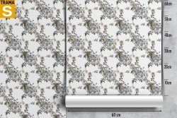 Wallpaper Design and Styles Flora and Fauna Flowers Nature Vintage