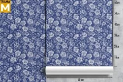 Vintage Nature Flowers Wallpaper