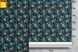 Wallpaper Design and Styles Flora and Fauna Flowers Leaves Modern Nature