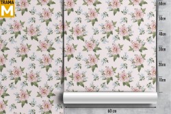 Vintage Nature Flowers Wallpaper