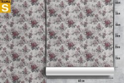 Carta da Parati Design e Stili Flora e Fauna Fiori Natura Vintage