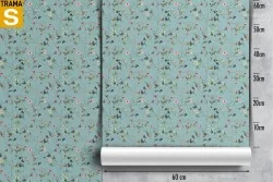 Wallpaper Design and Styles Flora and Fauna Flowers Nature Vintage