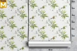 Tropical Nature Leaves Wallpaper