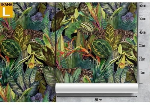 Vintage tropical leaves nature wallpaper. 2