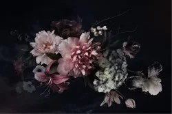 Wallpaper Design and Styles Flora and Fauna Vintage Flowers