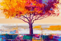 Carta da Parati Paesaggi e Natura Design e Stili Astratta Foreste e Alberi Natura