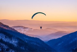 Carta da Parati Paesaggi e Natura Montagna Neve