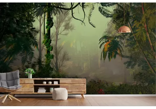 Carta da Parati foresta tropicale