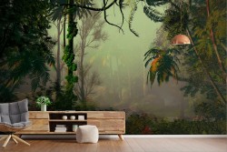 Tropical forest wallpaper