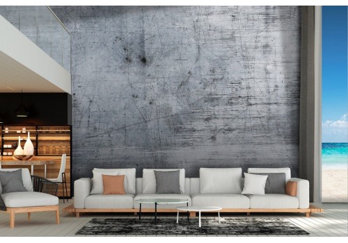 Industrial urban cement surface wallpaper
