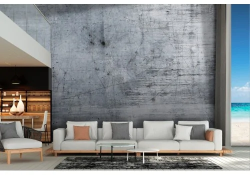 Industrial urban concrete surface wallpaper