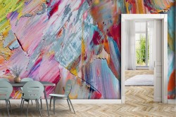 Abstract Plaster Concrete Modern Wallpaper