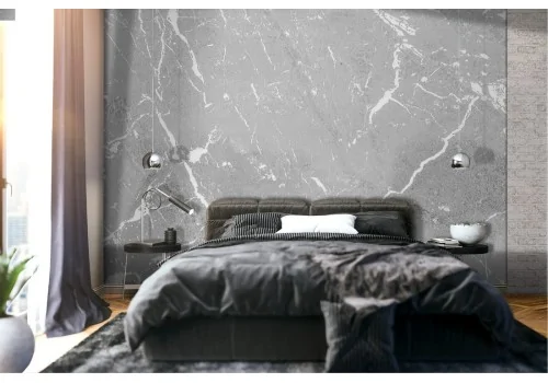 Grey marble surface wallpaper 2