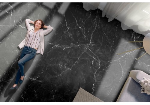 Black marble surface wallpaper 2