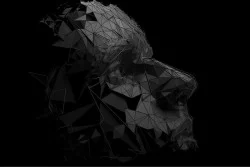 Wallpaper Design and Styles Dark and Skulls Geometric Industrial Urban Modern