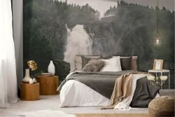 Wallpaper Rivers Waterfalls Lakes Mountain