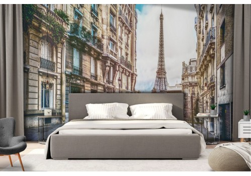 Wallpaper city Paris Eiffel Tower landscape 2