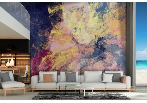 Carta da Parati colori astratti design moderno