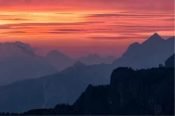 Wallpaper Landscapes and Nature Sunrise Sunset Mountain