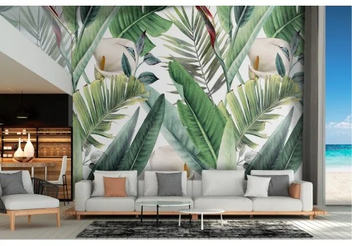 Tropical leaves nature wallpaper522