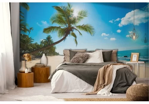 Carta da Parati spiaggia tropicale paesaggio 2