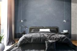 Blue concrete surface wallpaper