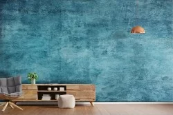 Blue concrete surface wallpaper