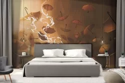 Abstract Wallpaper Modern Paintings and Watercolors