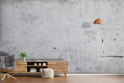 Carta da Parati superficie cemento grigio