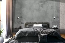 Carta da Parati superficie cemento grigio