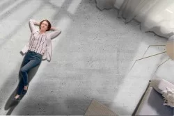 Carta da Parati superficie cemento grigio