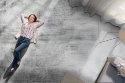 Carta da Parati superficie cemento grigio industrial