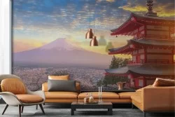 Wallpaper landscape Japan Mount Fuji