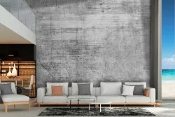 Industrial urban cement surface wallpaper